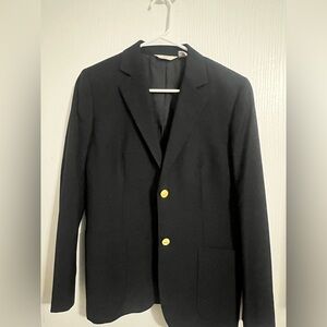 Brooks Brothers Navy Blazer with Gold Buttons
